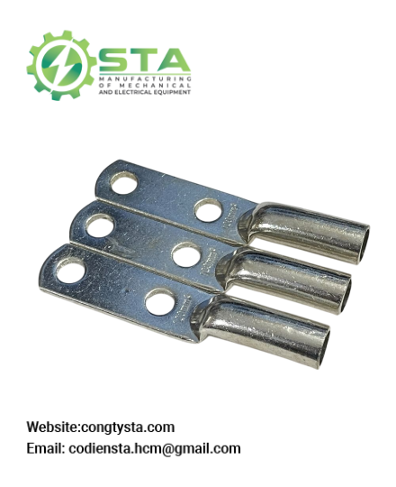 Đầu cosse đồng dài (2 lỗ)