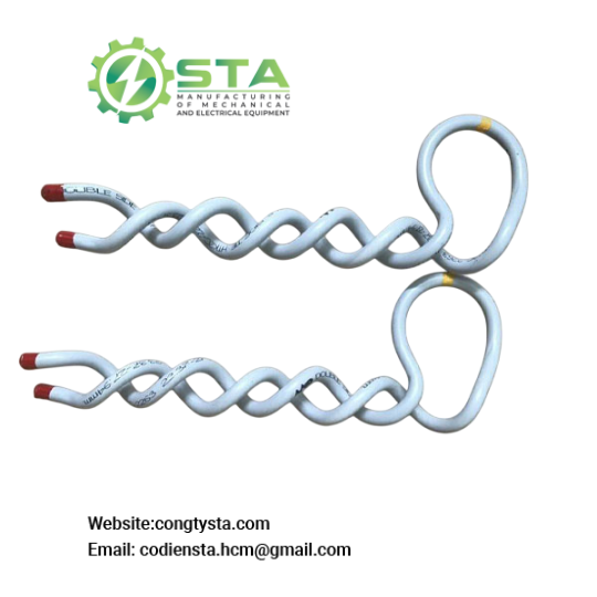 Giáp buộc cổ sứ đôi