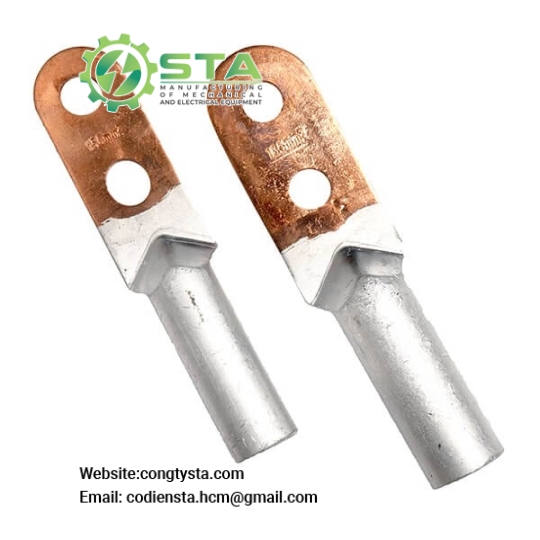 Đầu cosse đồng nhôm (2 lỗ)
